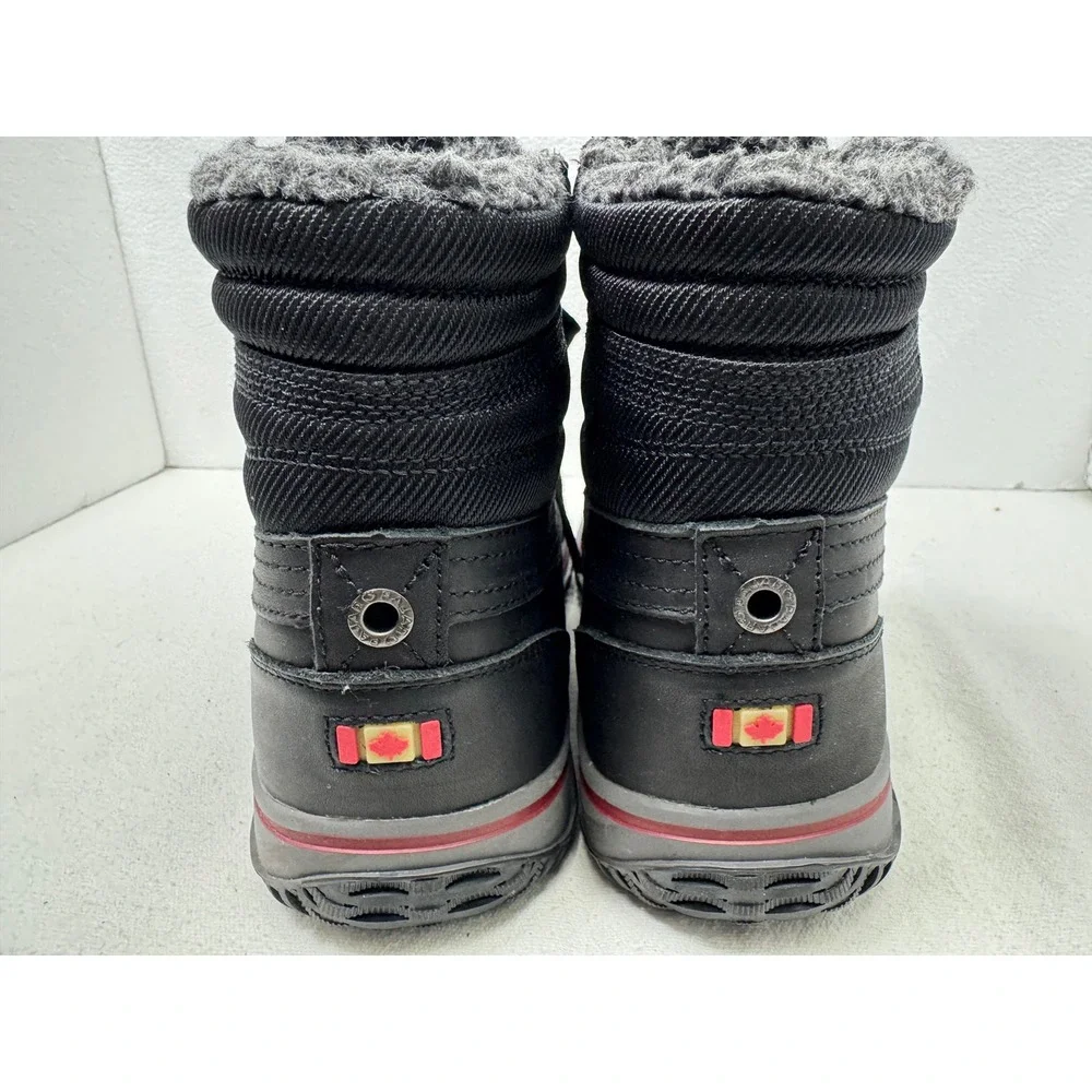 Pajar Tavin Winter Boots Mens 10-10.5 Black‎ Waterproof Leather Insulated